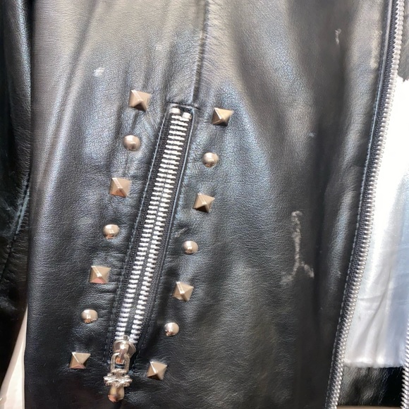 Vintage Led Zeppelin Leather Jacket - Picture 7 of 8